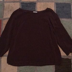 Vintage Russ Bergen’s size xl brown 3/4‎ sleeves